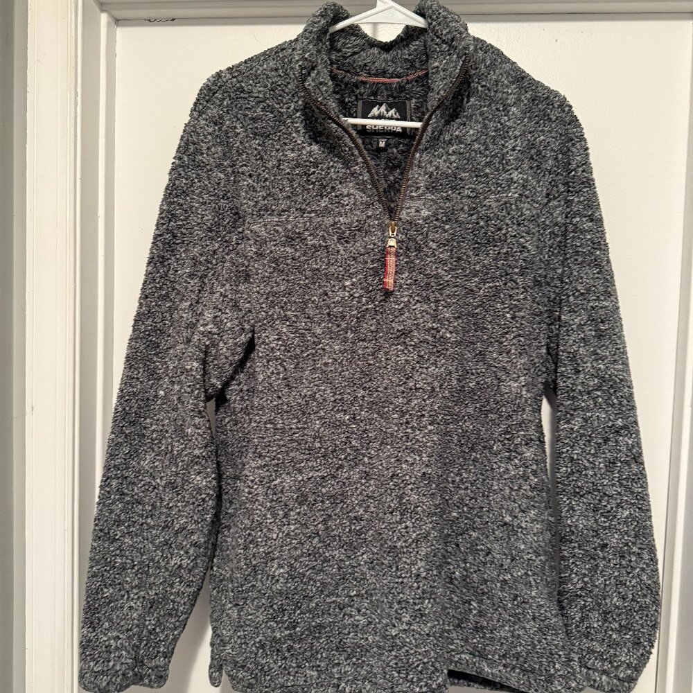 1/4 Zip Sherpa